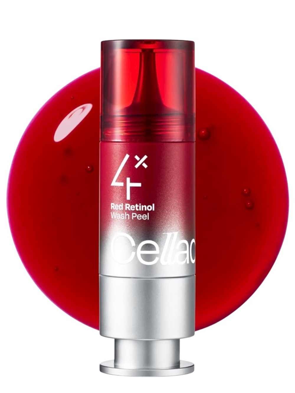 Korean Skincare Celladix Hibiscus Red Retinol 4X Wash Peel